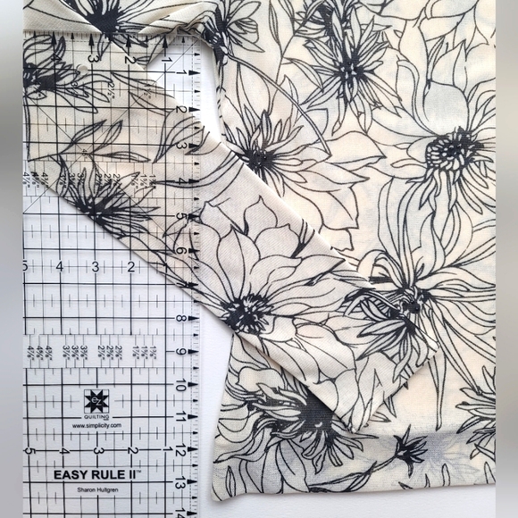 Vintage The Limited Sheer Floral Mesh Embellished Top, Lined, Size S - Picture 11 of 12